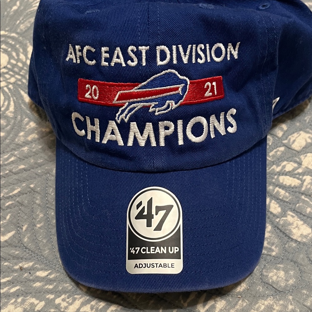 47 Blue AFC East Division Champions Hat
